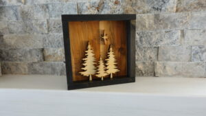 3d tree framed rustic framed tree decor