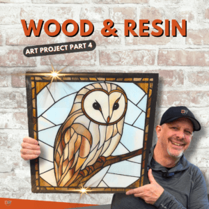 Owl Stained Glass Illusion